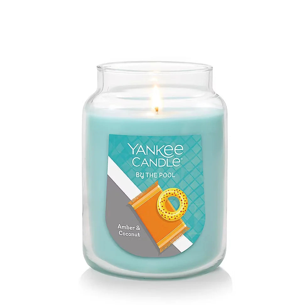 By the Pool Original Large Jar Candle