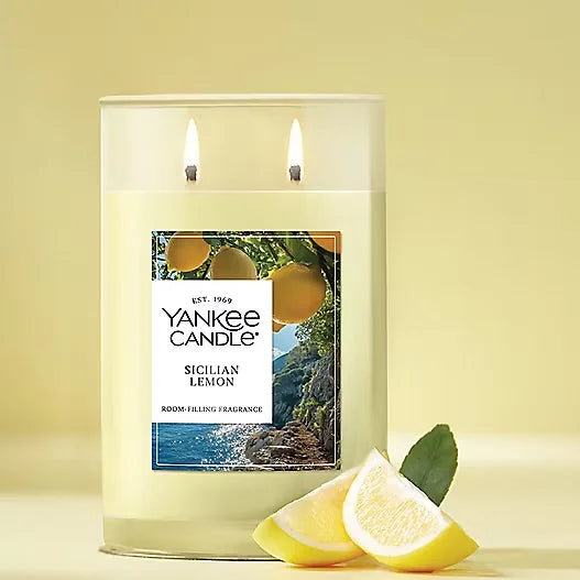 Sicilian Lemon Scented Tea Light Candles