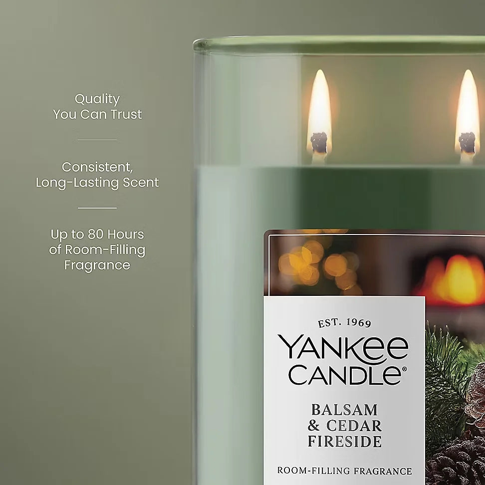 Balsam & Cedar Fireside Original Large Jar Candle