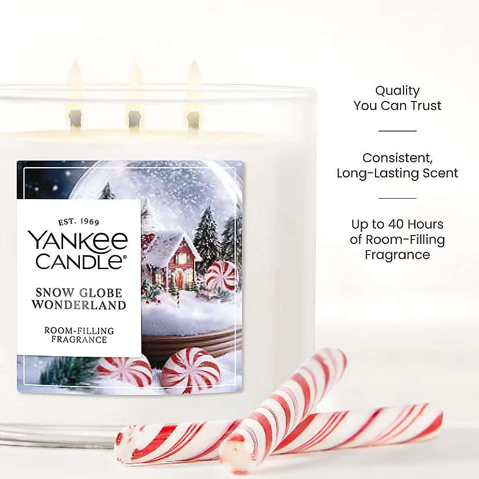 Snow Globe Wonderland Original Large Jar Candle