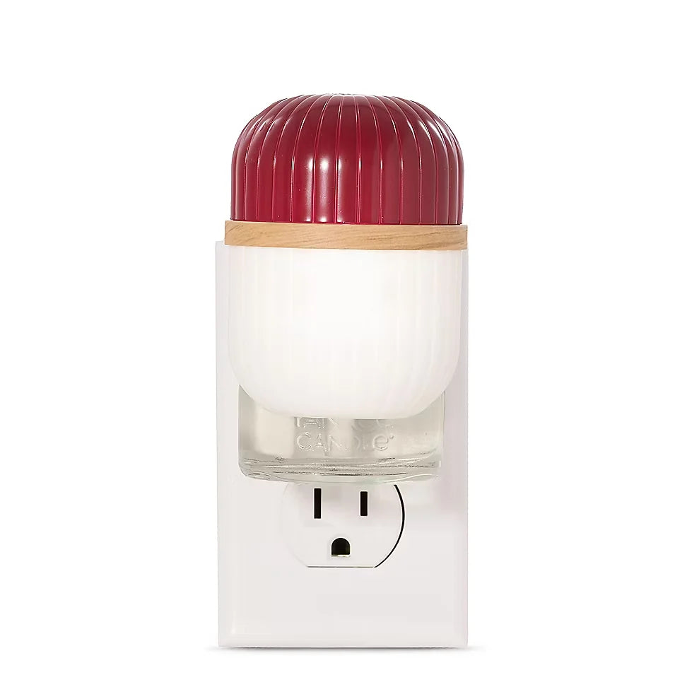 Maroon Capsule ScentPlug® Diffuser with Light