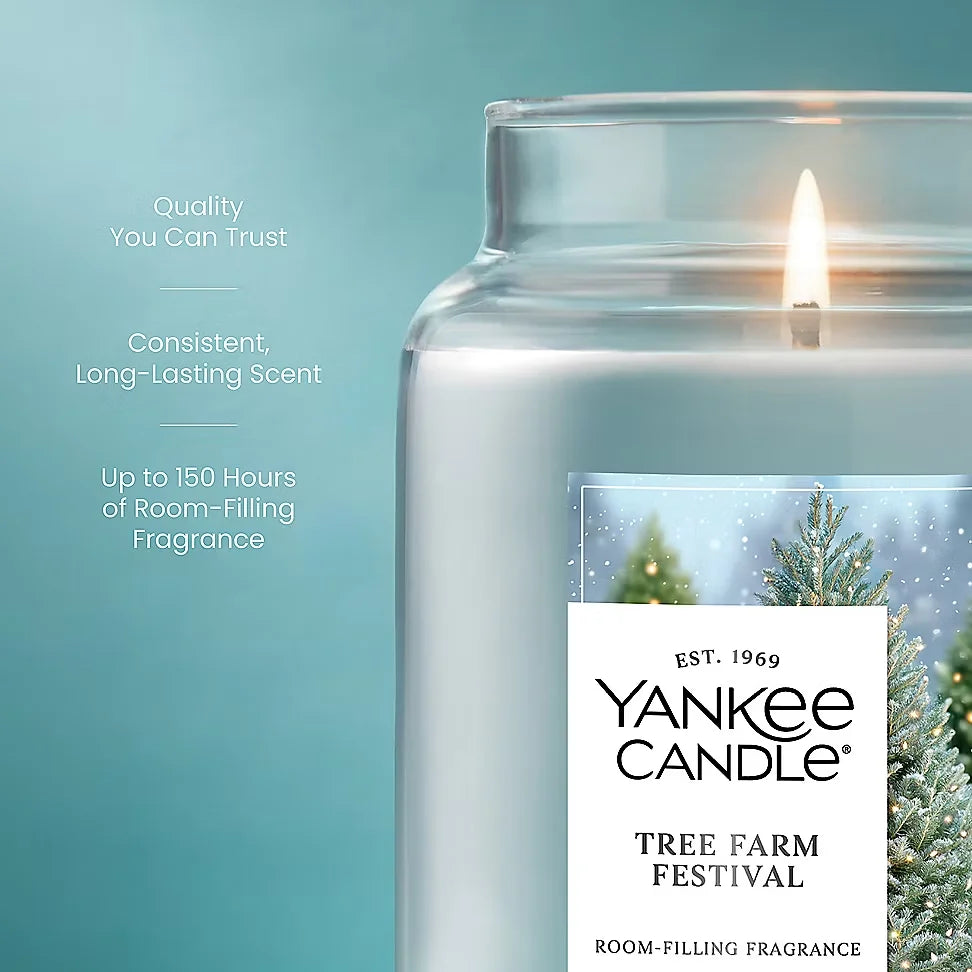 Tree Farm Festival Original Large Jar Candle