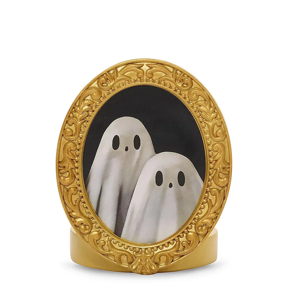 Ghost Portrait Tea Light Candle Holder