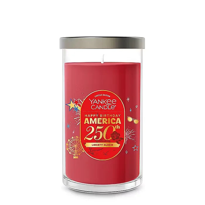 Denim Dreams Medium Pillar Candle