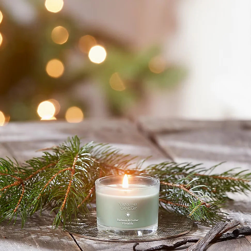 Balsam & Cedar Fireside Mini Candle