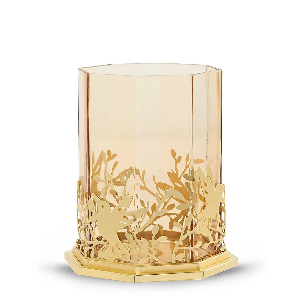Hummingbird Jar Candle Holder