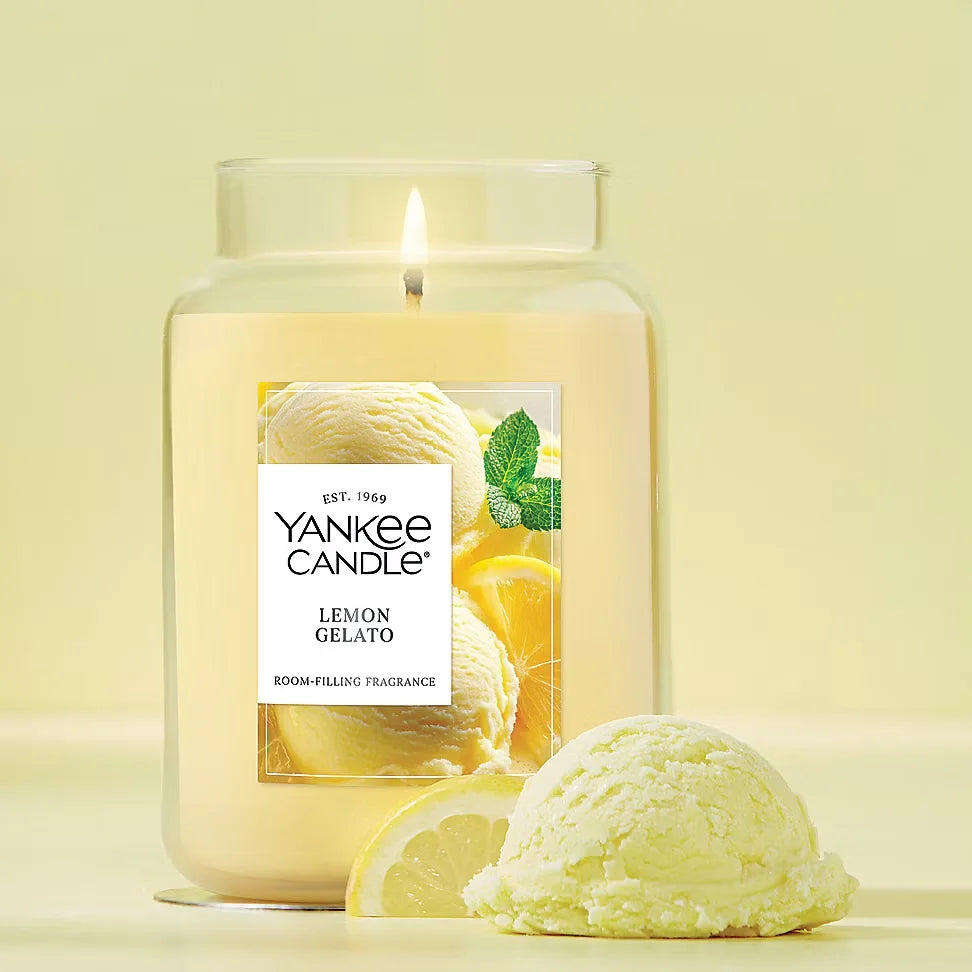 Lemon Gelato Original Large Jar Candle