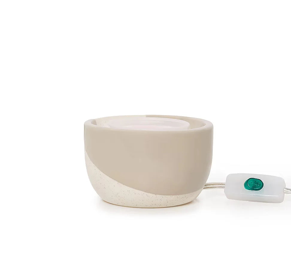 Ceramic Slanted Glaze Scenterpiece® MeltCup Warmer