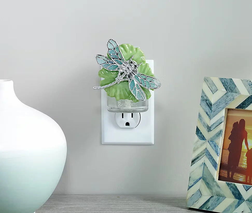 Dragonfly on Lilypad ScentPlug® Diffuser with Light