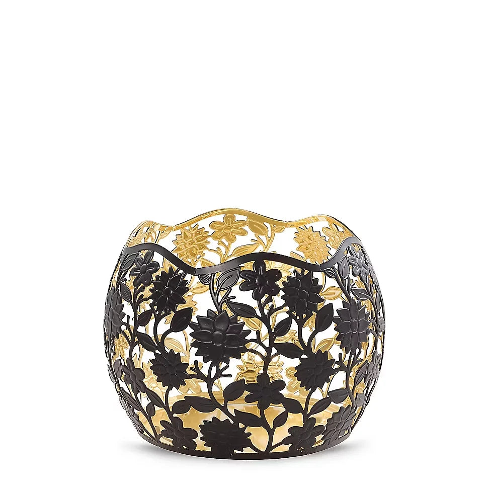 Sunlight Petals Jar Candle Holder