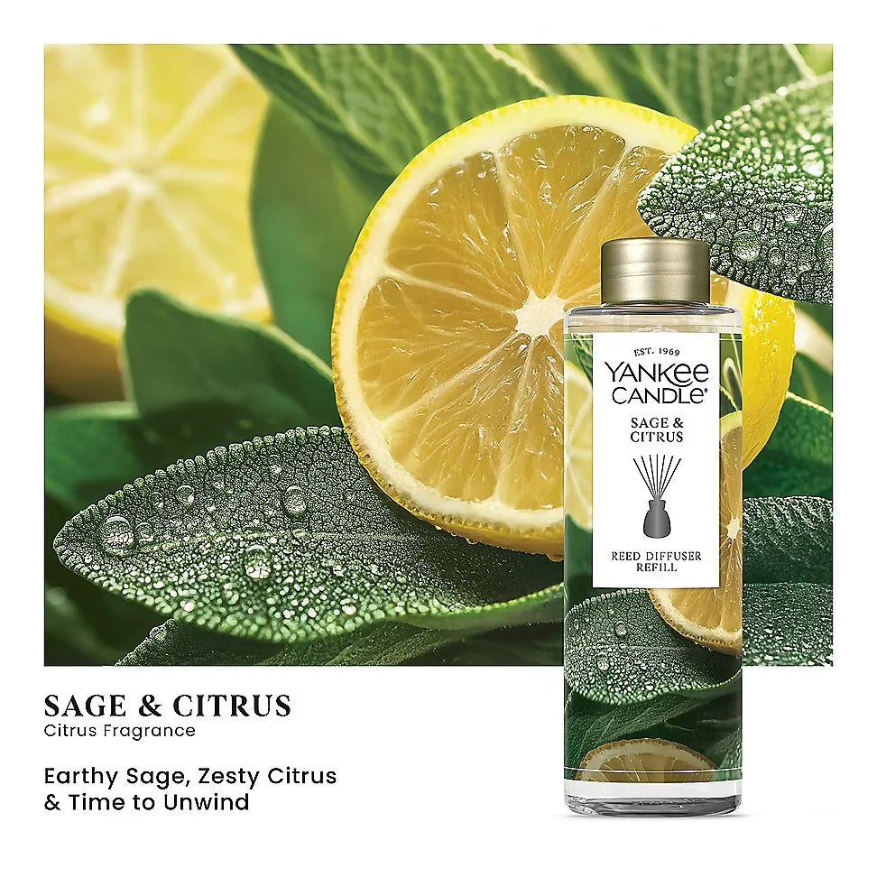 Sage & Citrus Reed Diffuser Refill