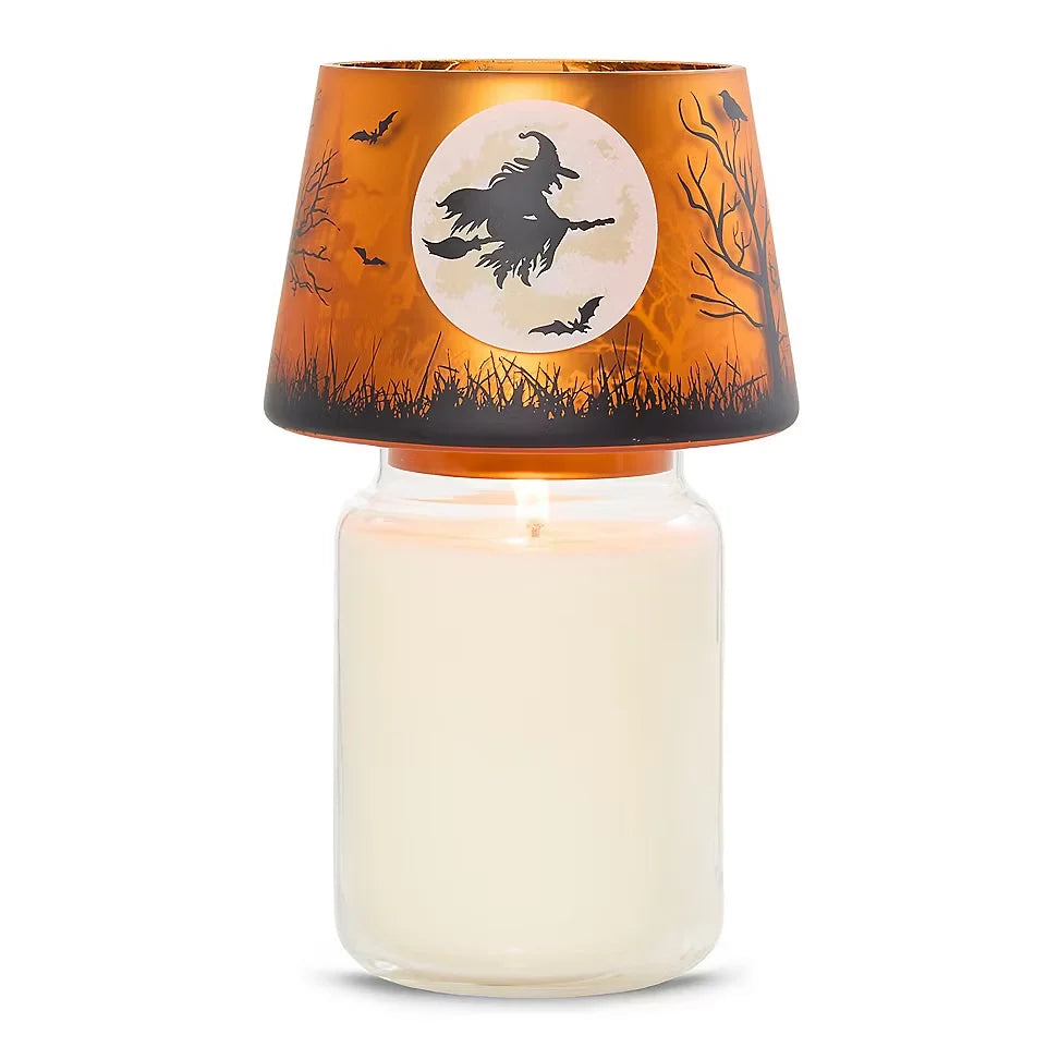 Witch's Moon Jar Candle Shade
