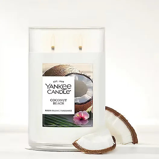 Coconut Beach Scented Tea Light Candles